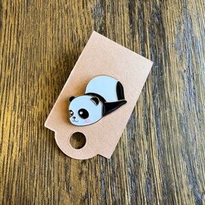 Cute Panda Enamel Pin